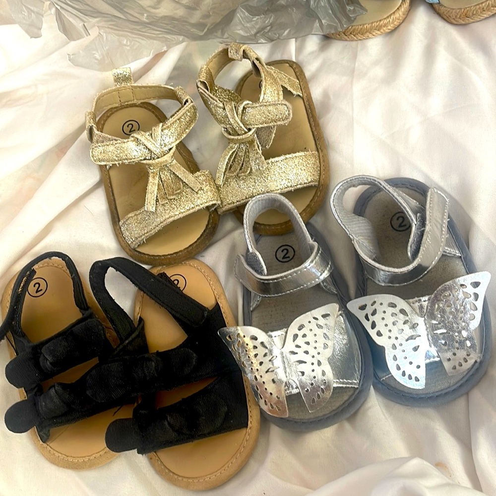 Toddler Size 2 Sandals